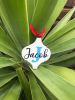 Personalised Christmas Ornament Tile