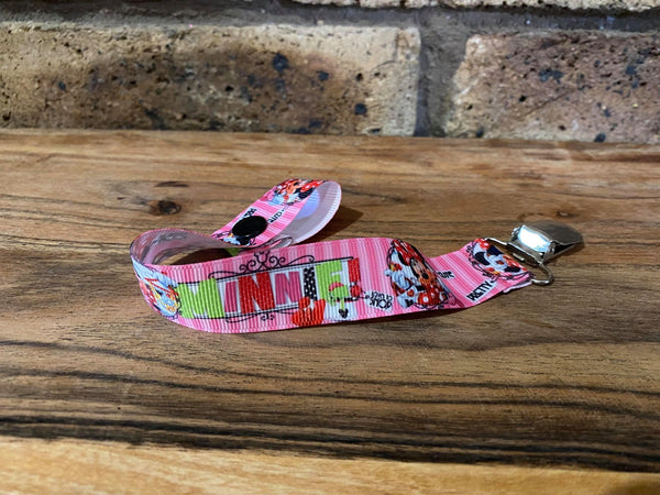 Dummy Chain - Minnie Mouse Pink