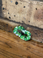 Mini Scrunchie - Palm Leaf