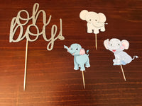 Name, Age & Coloured Picture - Cake Topper