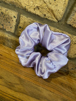 Jumbo Scrunchie - Lilac Satin